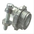 Halex Squeeze Connector 1/2-in D Zinc For AC, FC and FMC 20421